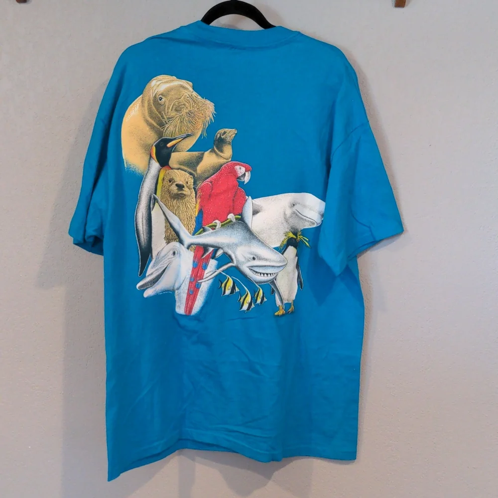 VTG Vintage Sea World San Diego T-shirt, size XL - Picture 5 of 8